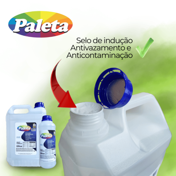 Solução Alcoólica Alimentícia Paleta Foods,  1 Litro - Image 2