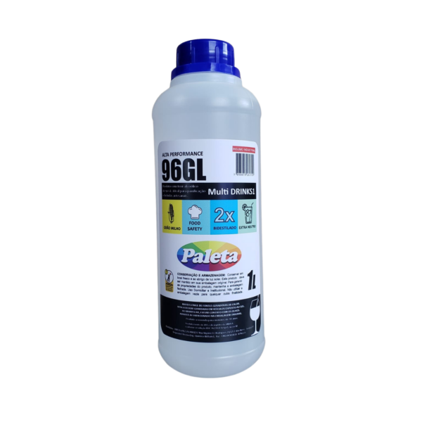 Álcool de Cereais para Bebidas Artesanais 1 Litro