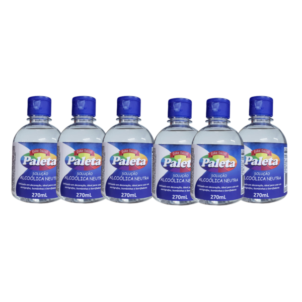 Solução Alcoólica Neutra 270mL x6unds.