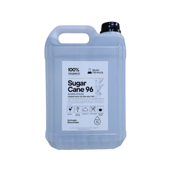 Álcool Alimentício Sugar Cane 96 5 litros