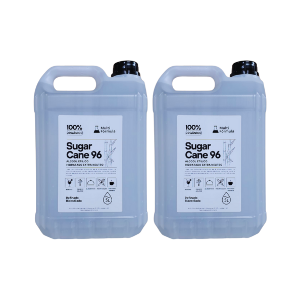Álcool de Cana-de-Açucar Sugar Cane 96 10 litros