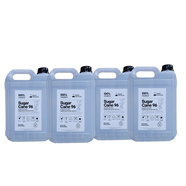 Álcool Alimentício de Cana-de-Açucar,  Sugar Cane 96 20 litros